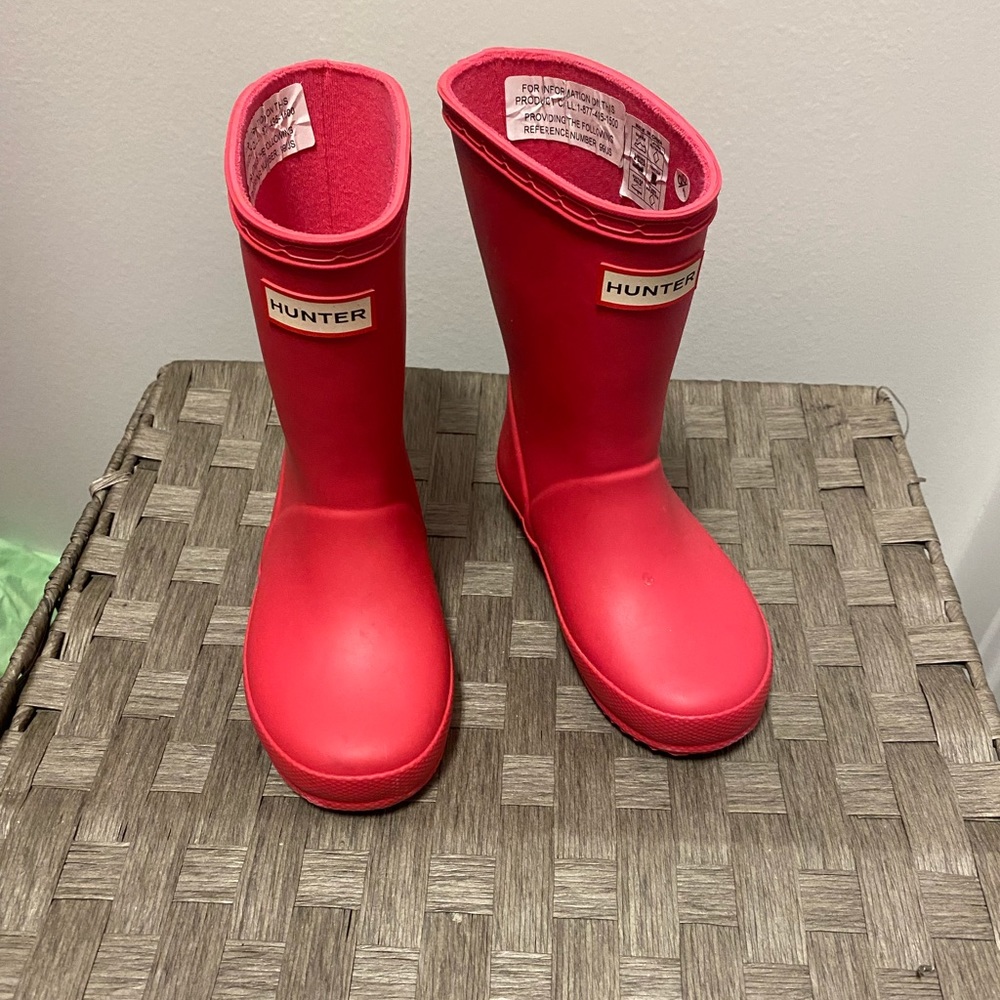 Toddler girl hunter boots